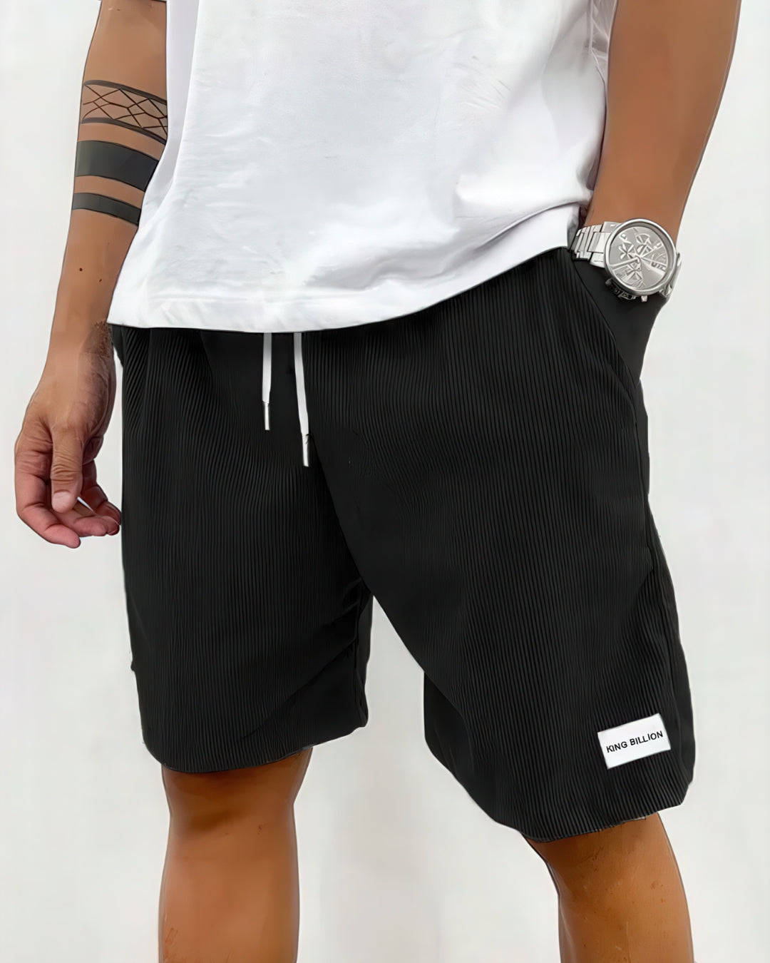 Freizeit-Shorts - Lässiger Stil, weite Passform, hoher Komfort - Schwarz - - Freya Kobenhavn
