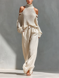 Liora | Gestricktes Cold-Shoulder-Set