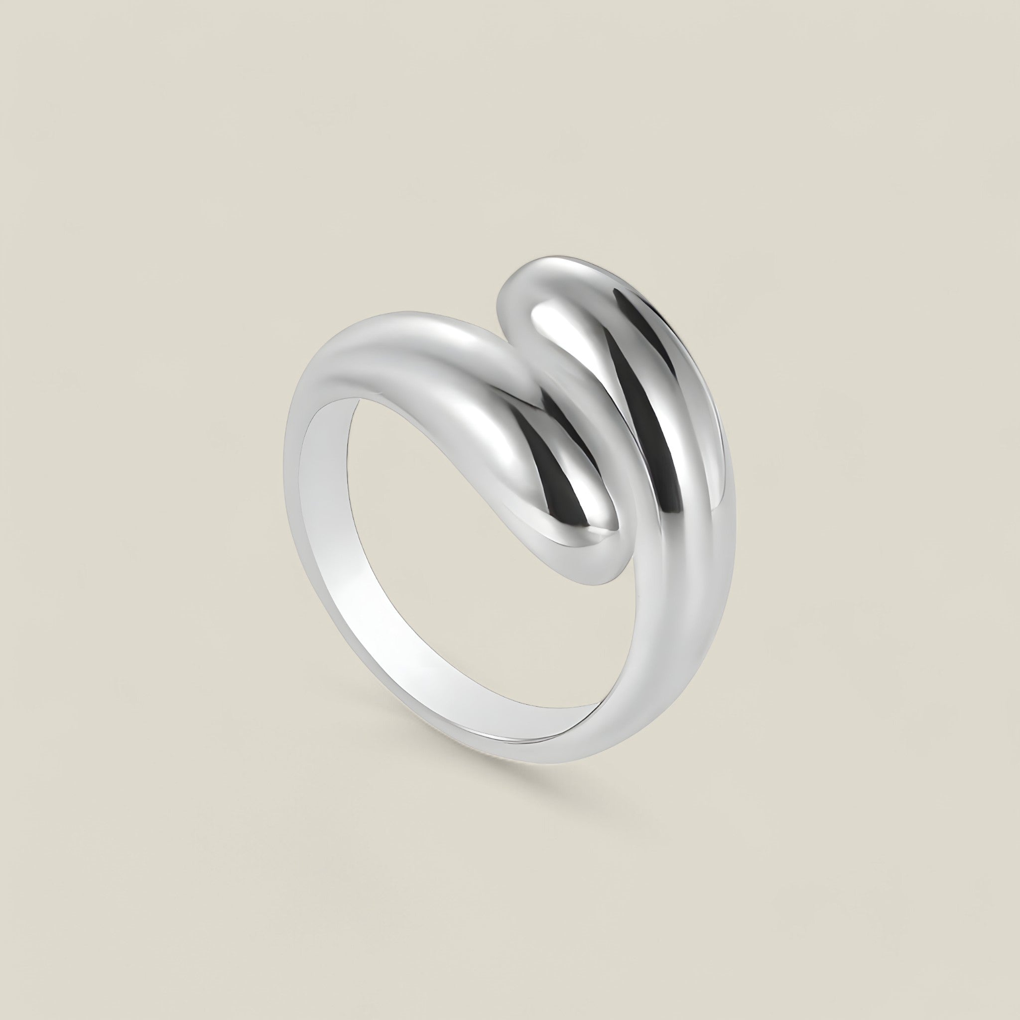 Aubrey | Funkelnder Eleganzring - Silber - - Concept Fashionlab