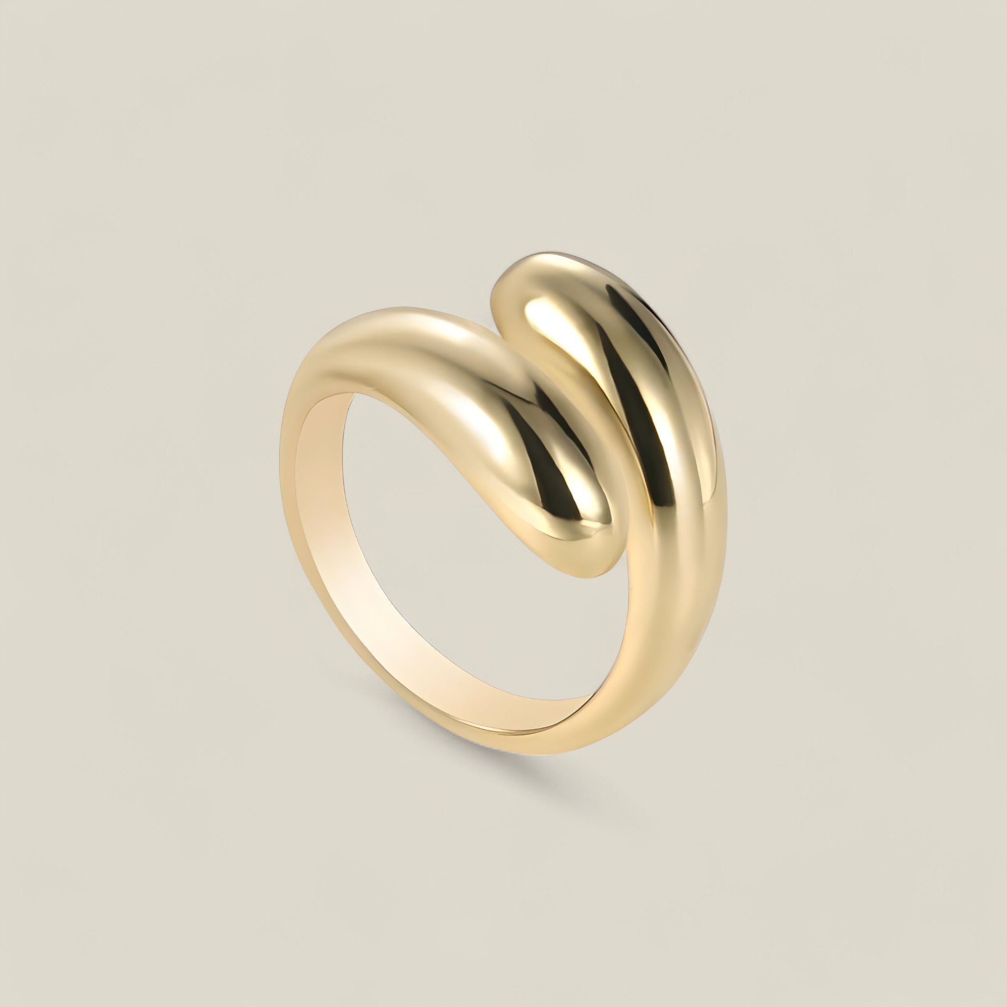 Aubrey | Funkelnder Eleganzring - Gold - - Concept Fashionlab