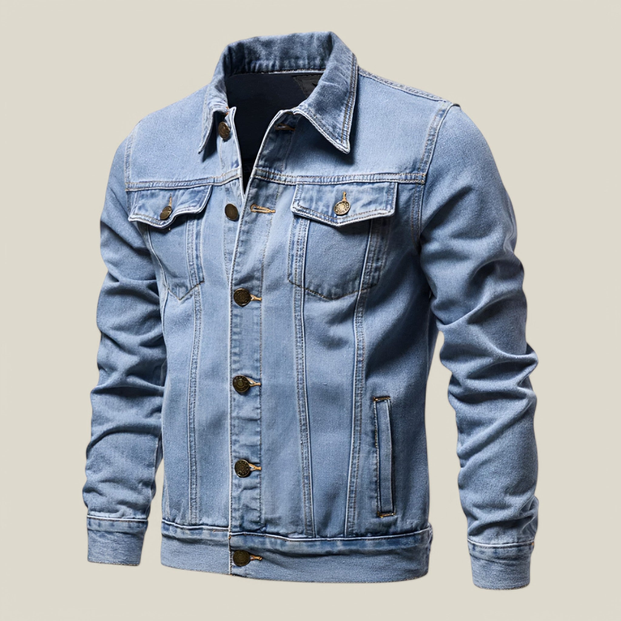 Fred | Jeansjacke – Retro-Eleganz