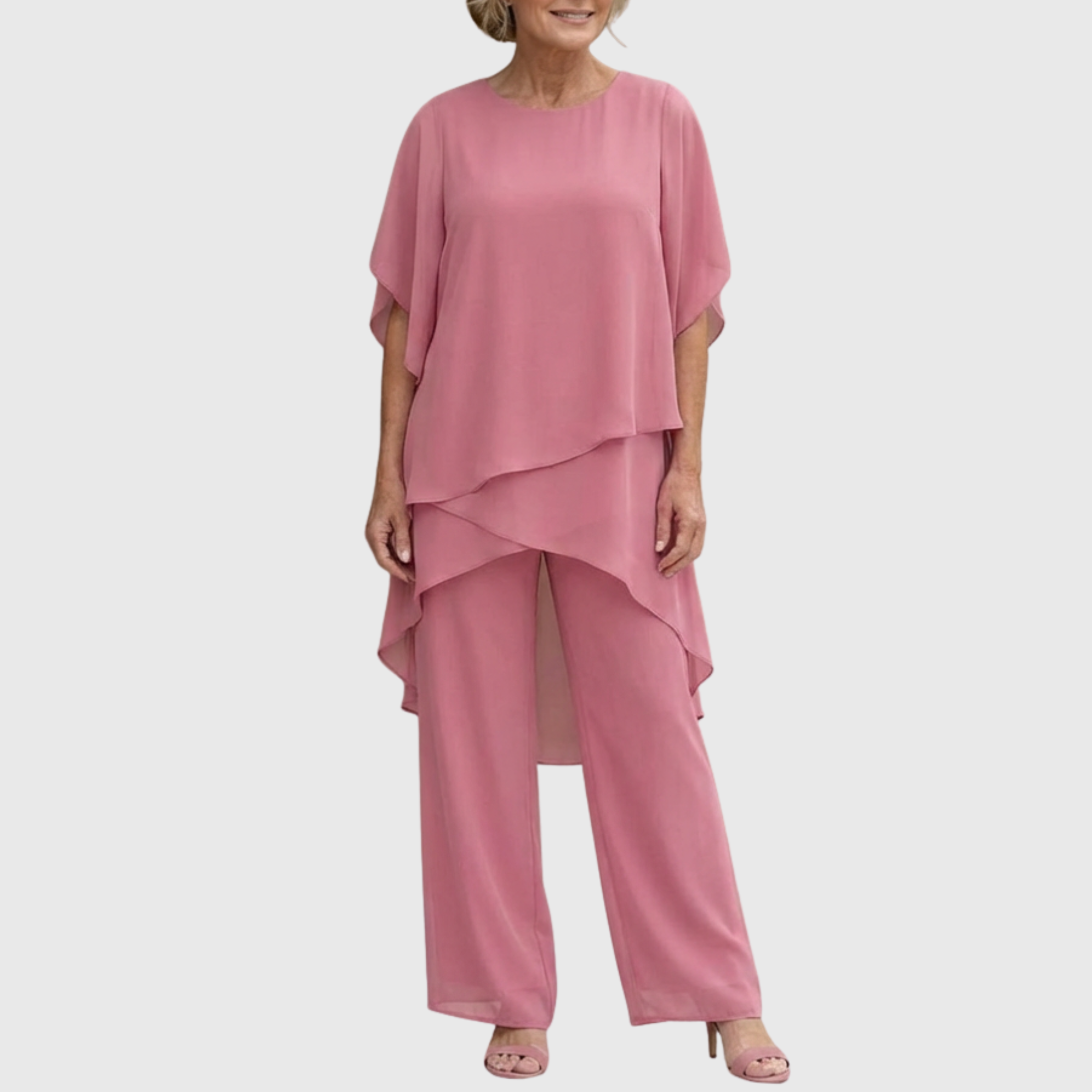 ELARA | Fließendes Palazzo-Set für eleganten Komfort und Stil - - - Madison Boutique Savannah