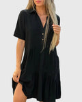 Ariana: Fließendes elegantes Minikleid