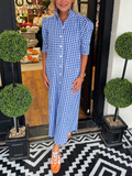 Deva | Klassisches Gingham-Kleid