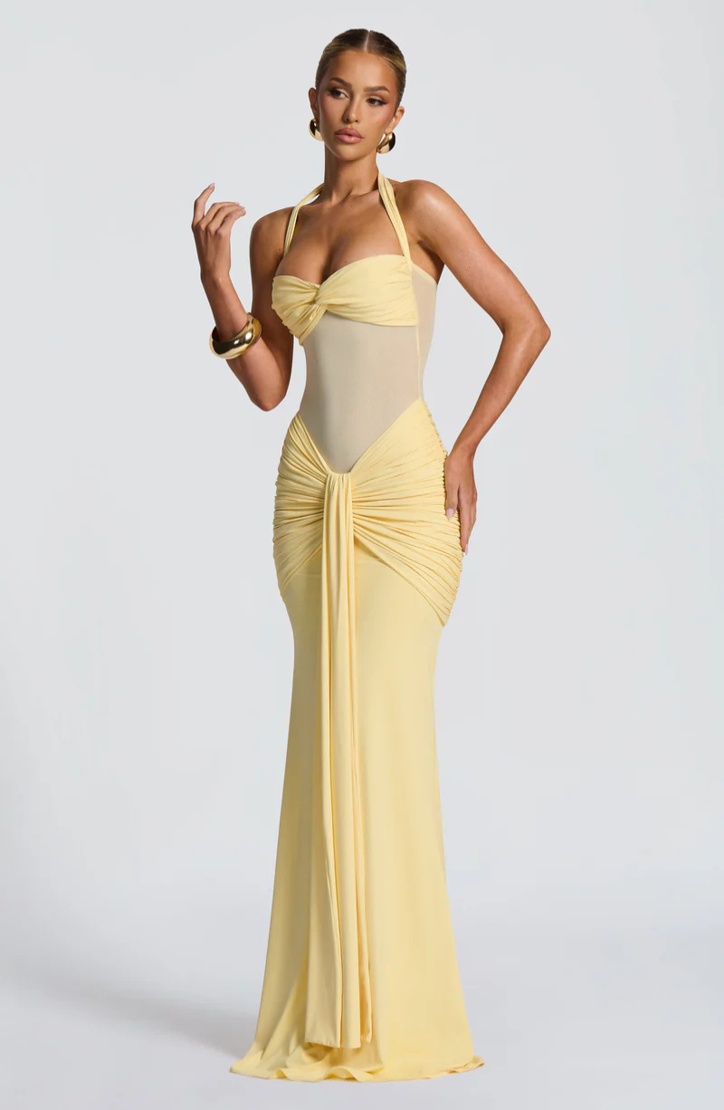 Siren Hourglass Gown - Alluring Silhouette Evening Dress - - Maxi Dress - Concept Fashionlab