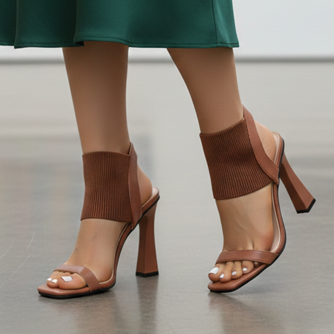 Damen Pumps mit offenen Zehen - - Damen > Sandalen - Concept Fashionlab