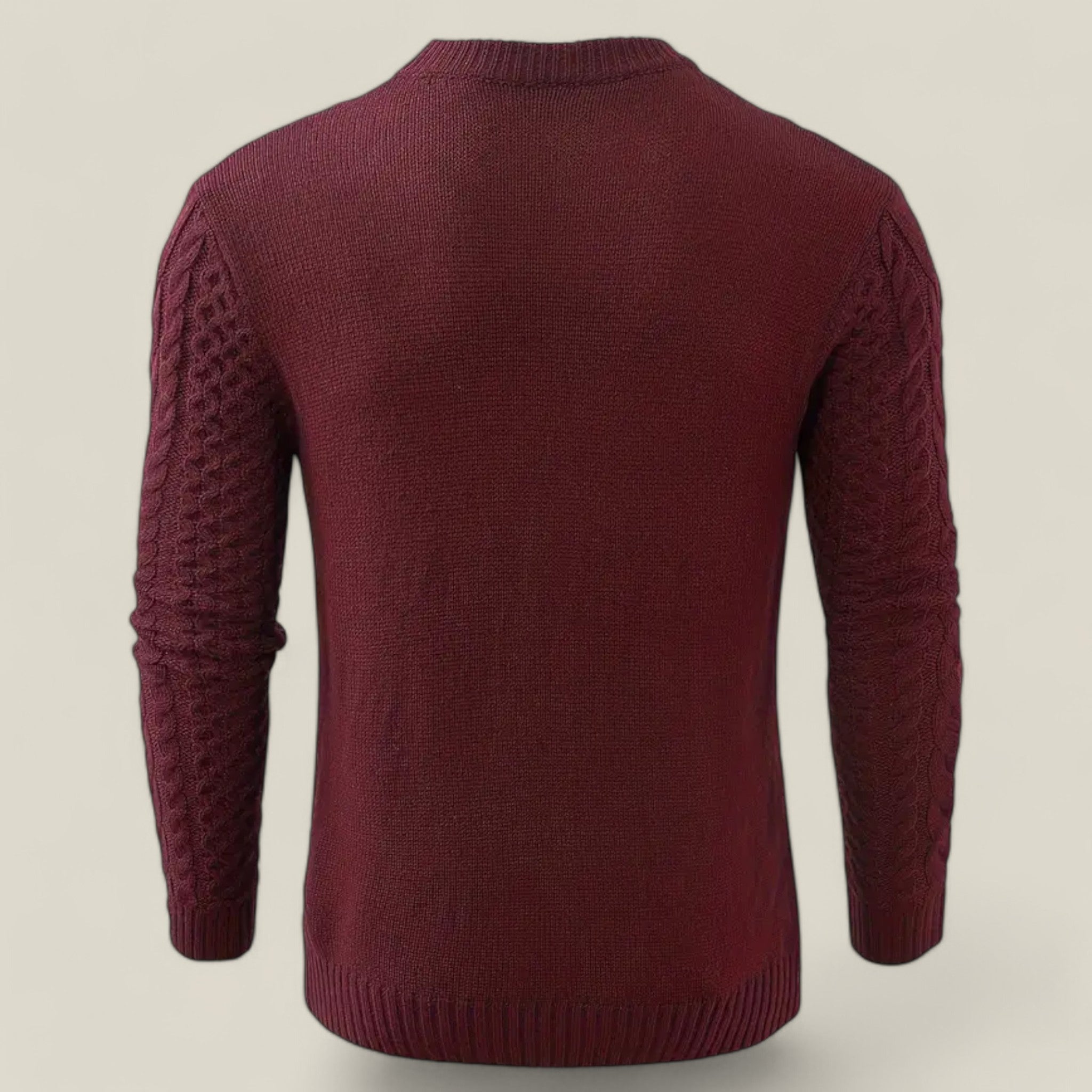 Hartwell | Herren Pullover aus Strick mit Struktur in Zopfoptik - Vielseitig & Geschenkidee - - - Concept Fashionlab