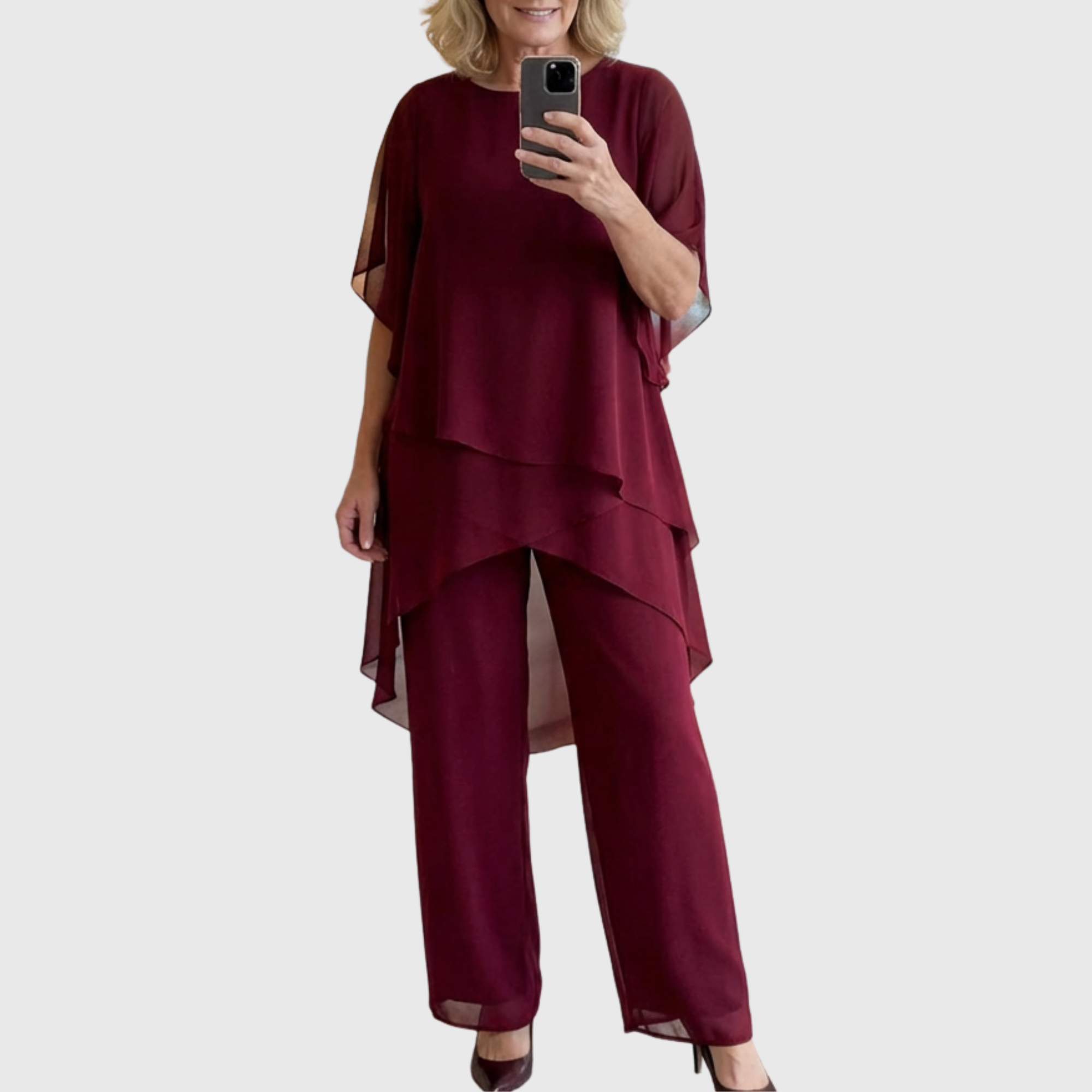 ELARA | Fließendes Palazzo-Set für eleganten Komfort und Stil - - - Madison Boutique Savannah