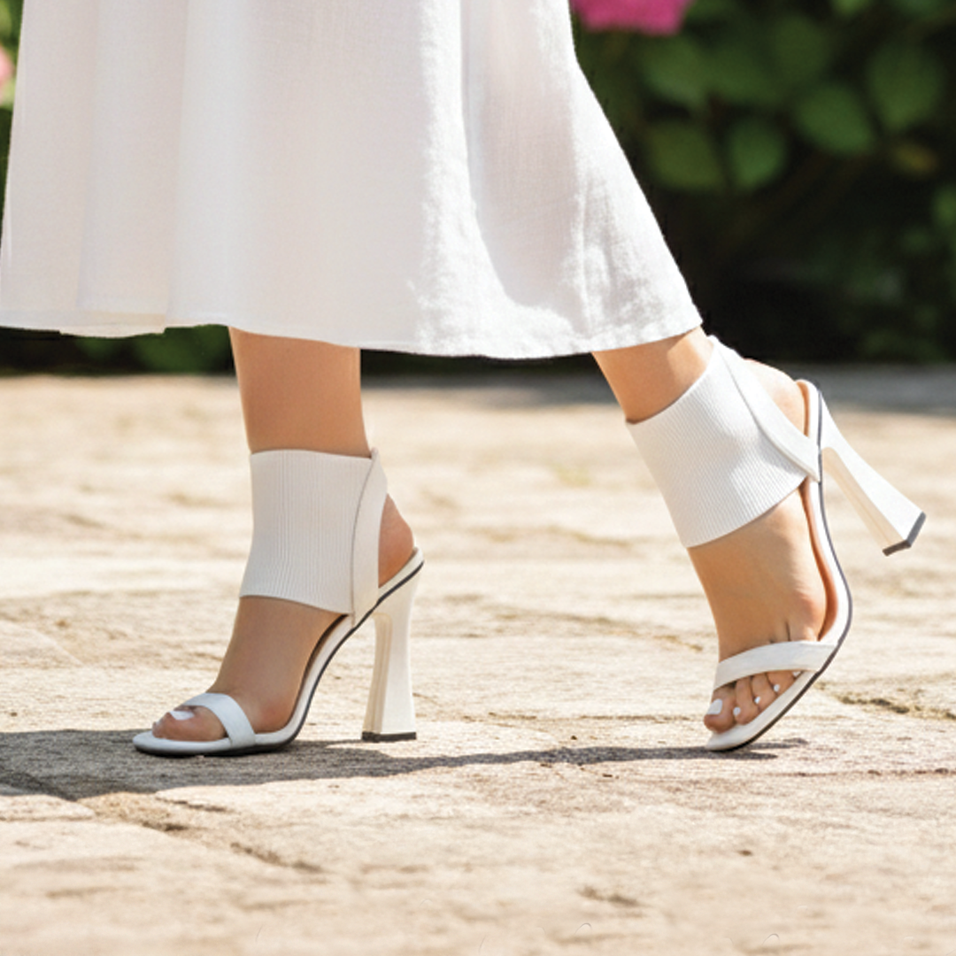 Damen Pumps mit offenen Zehen - - Damen > Sandalen - Concept Fashionlab