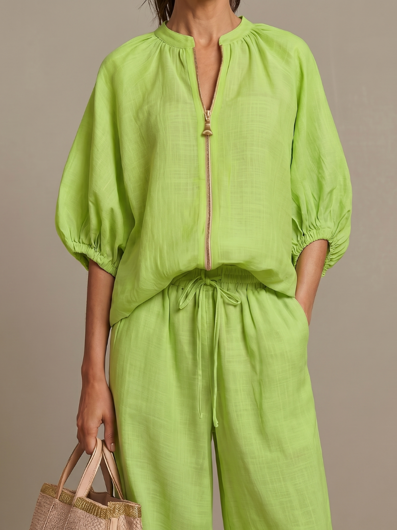 Sabrina | Jacken-Oberteil-Set - - - Cow Clothing