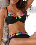 Damen Bikini mit Farbverlauf