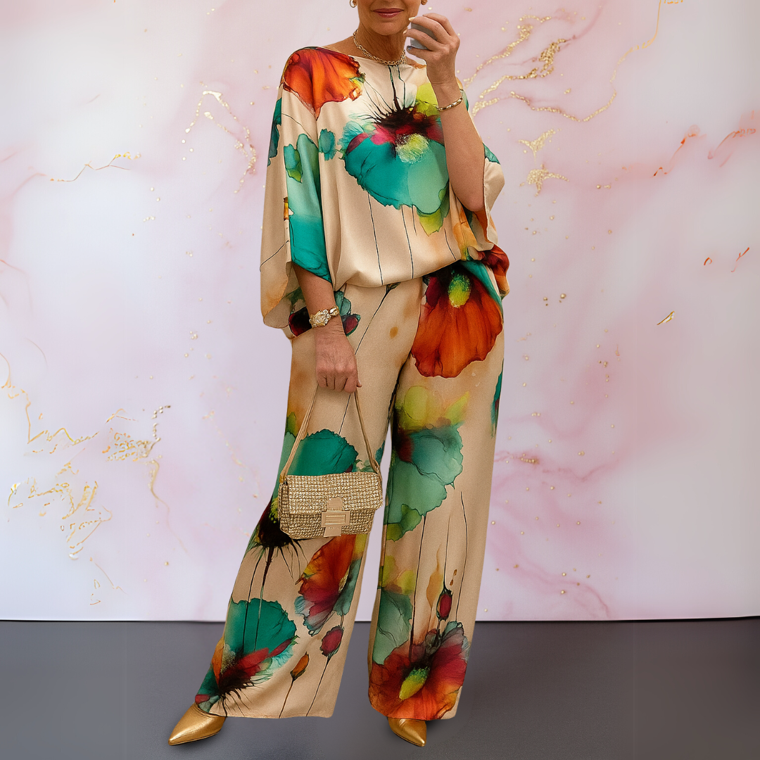 Moniek – Luxuriöses zweiteiliges Set für eine elegante Ausstrahlung