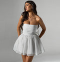 Damen Pailletten-Minikleid