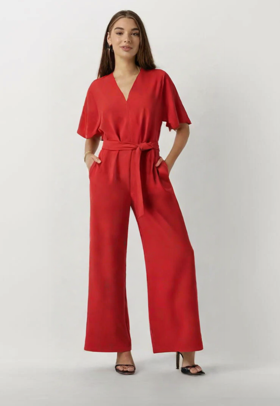 Lena – Schick & Bequem Jumpsuit - Rot - Jumpsuit - Concept Fashionlab Boutique