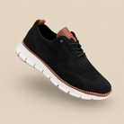 All-Day Ultra-Komfort-Walker mit gepolsterter Unterstützung - Doppel-Schwarz - Walking Shoes - Concept Fashionlab Boutique