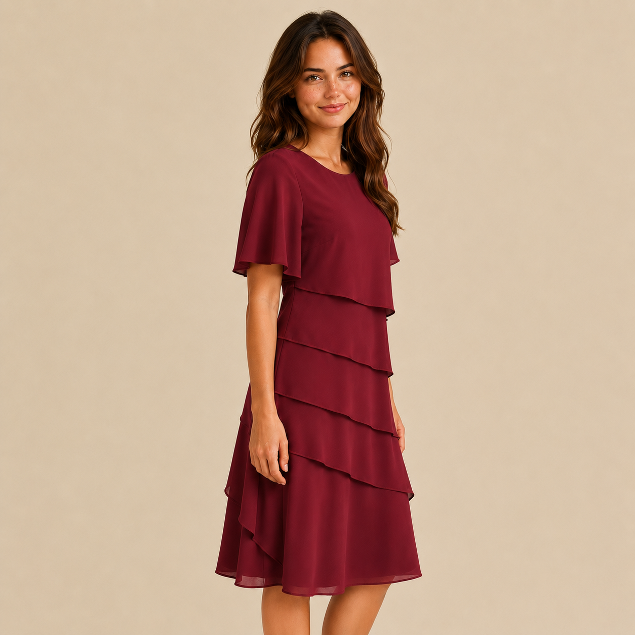 Anmutiges, elegantes Kleid Damen