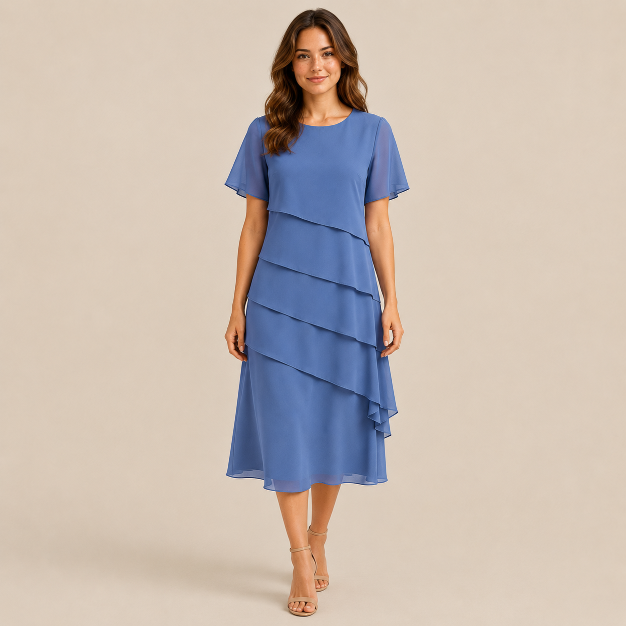Anmutiges, elegantes Kleid Damen