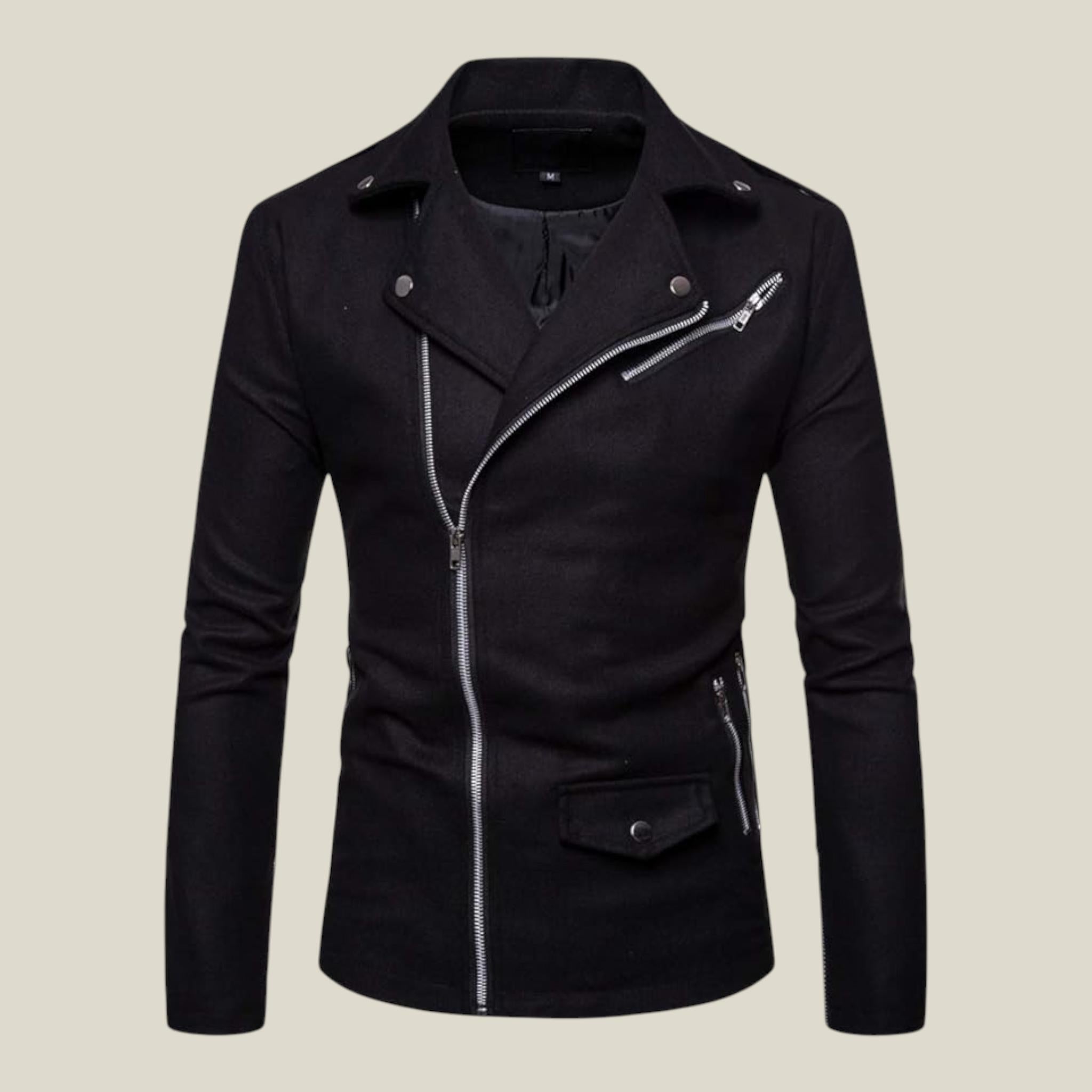 Asymmetrische Reißverschluss-Herrenjacke-Concept Fashion Lab