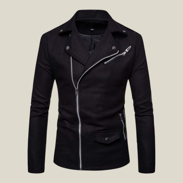 Asymmetrische Reißverschluss-Herrenjacke-Concept Fashion Lab