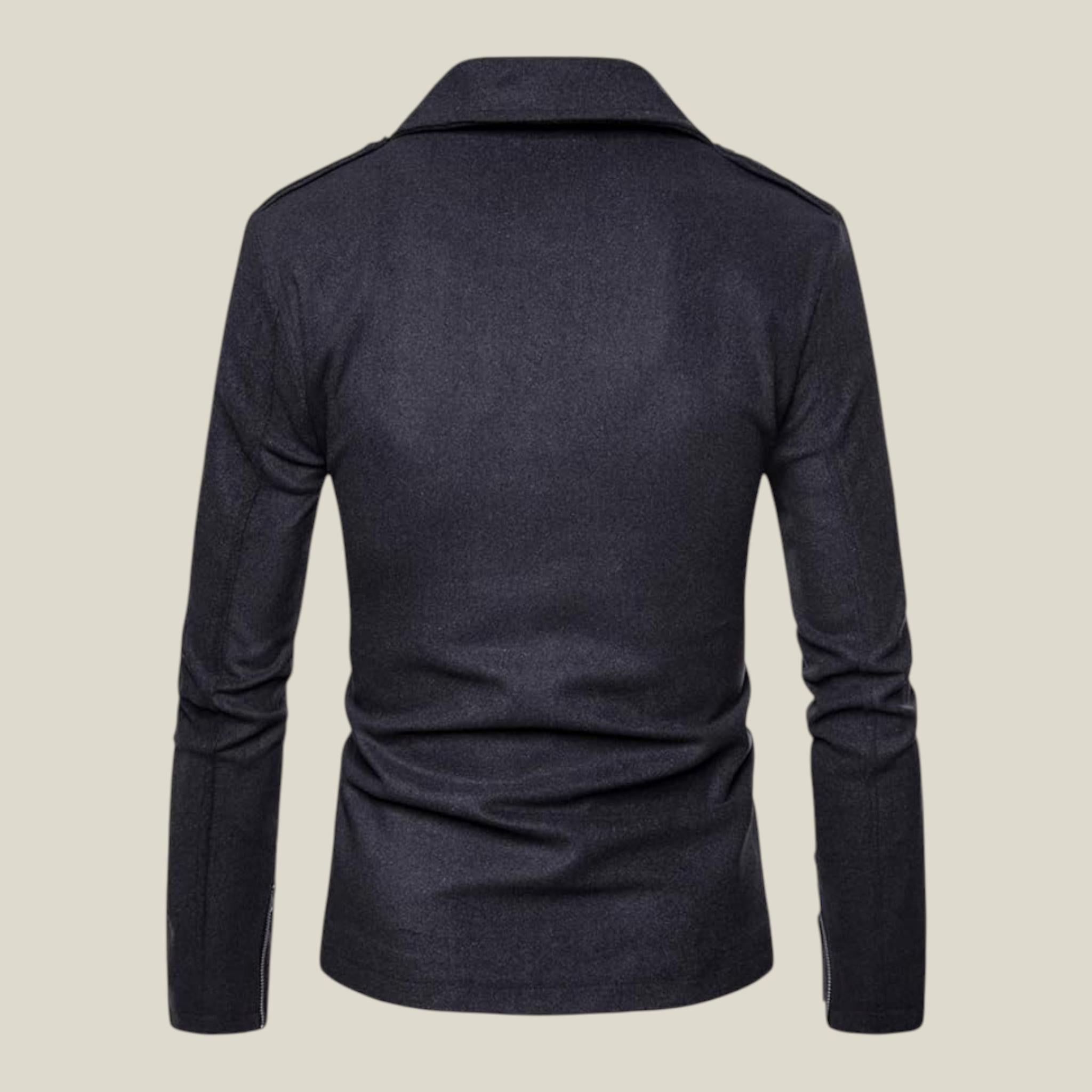 Asymmetrische Reißverschluss-Herrenjacke-Concept Fashion Lab