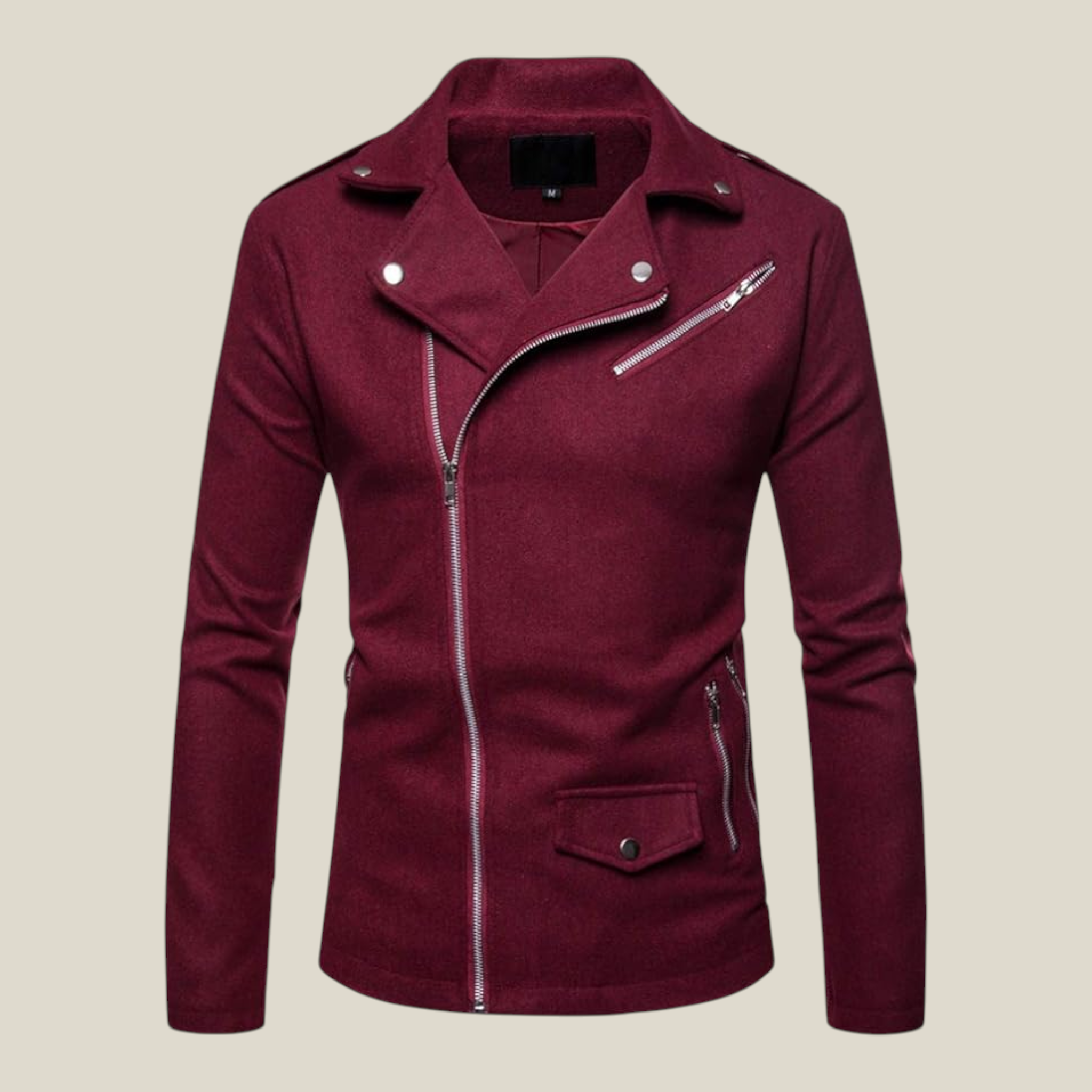 Asymmetrische Reißverschluss-Herrenjacke-Concept Fashion Lab