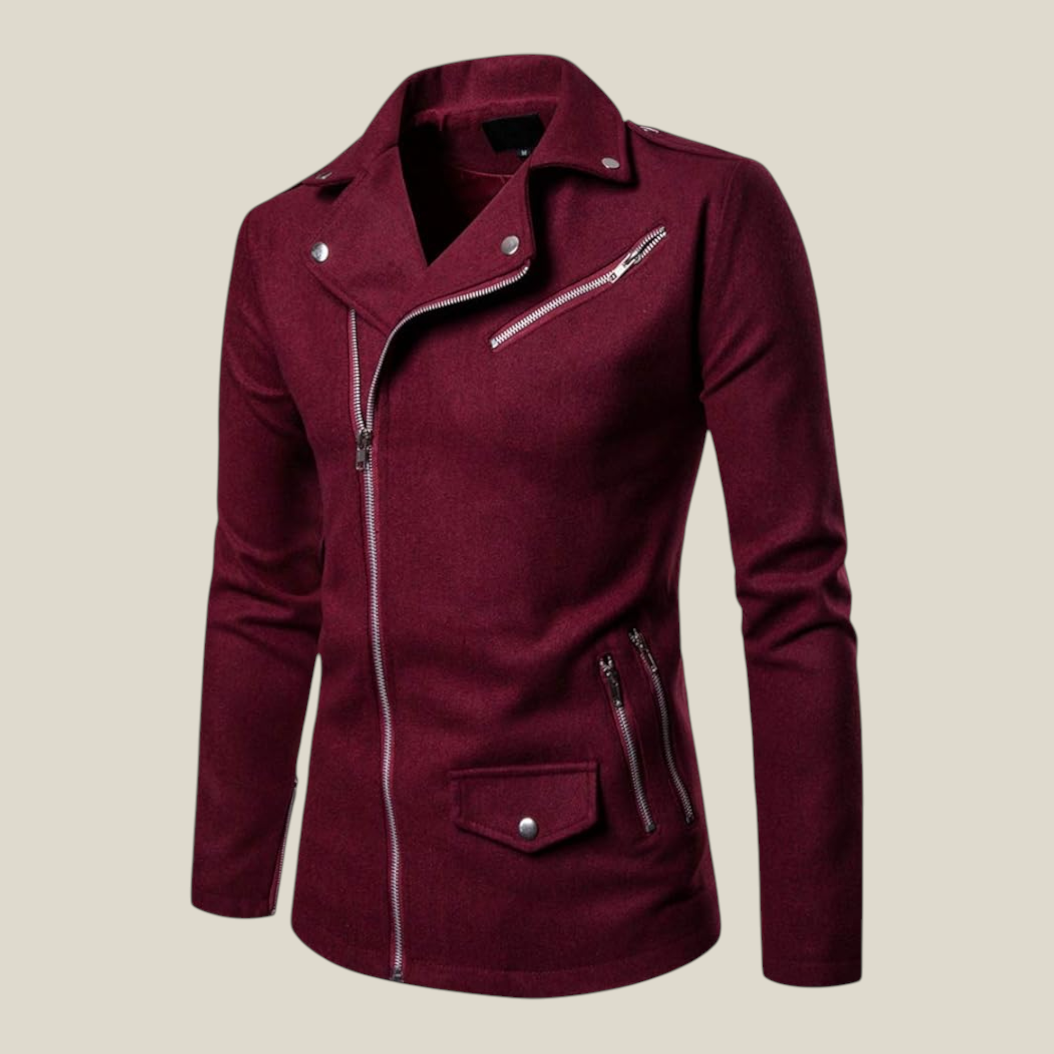 Asymmetrische Reißverschluss-Herrenjacke-Concept Fashion Lab