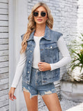 Victoria Klassisches Denim-Tanktop