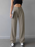 Street Hose mit Umschlagbund Damen