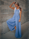 Amelia eleganter Denim-Jumpsuit