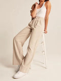 Millie Hose mit weitem Bein – Lässiger Chic Damen