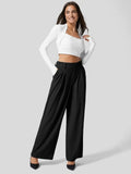 Palazzohose mit weitem Bein – fließend, Palazzo-Stil