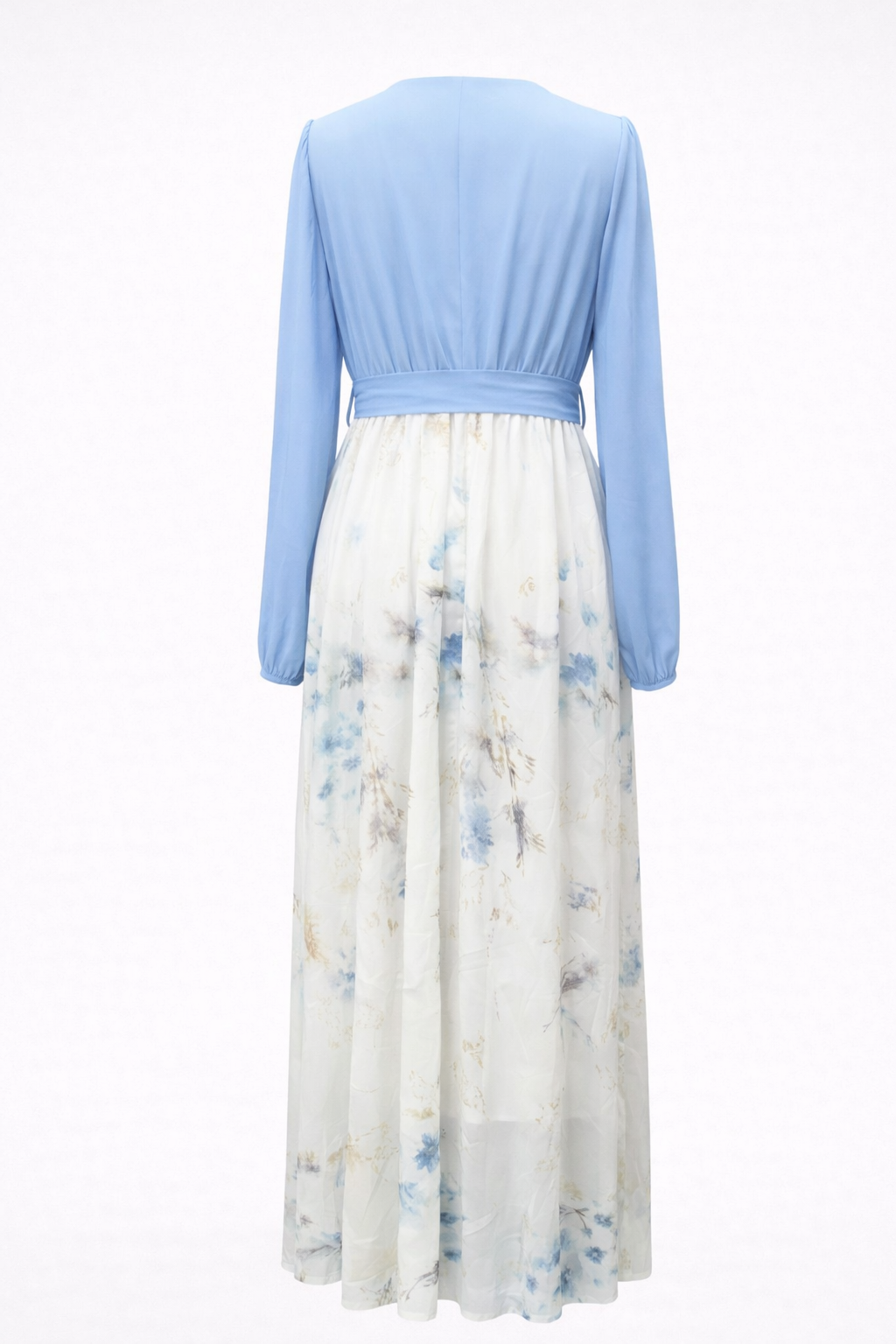 Elegantes langes Kleid mit leichten Ärmeln Damen - - Damen > Kleider - Concept Fashionlab