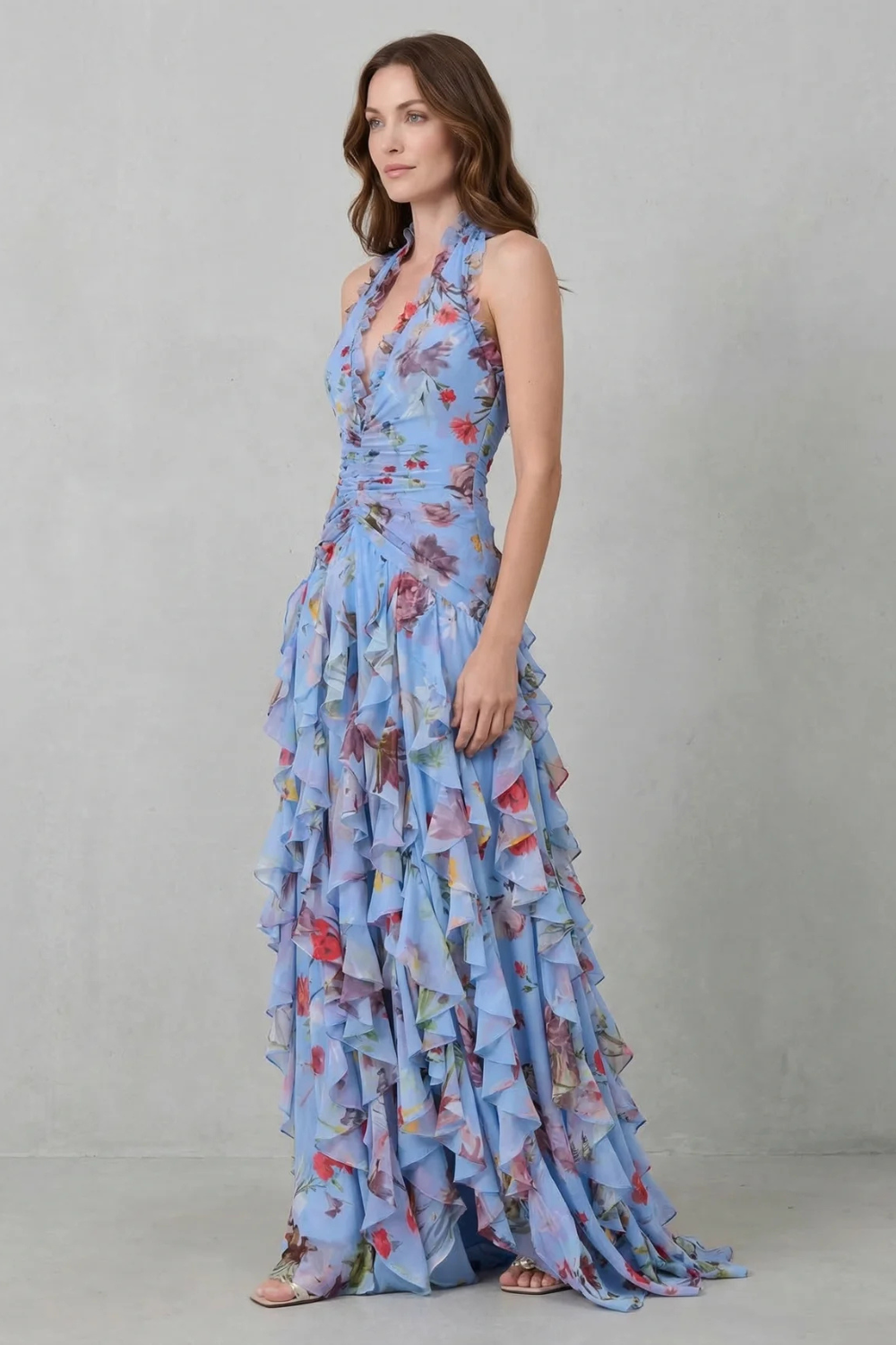 Belladina | Neckholder-Maxikleid - - Maxi Dresses - Marlow & Claire