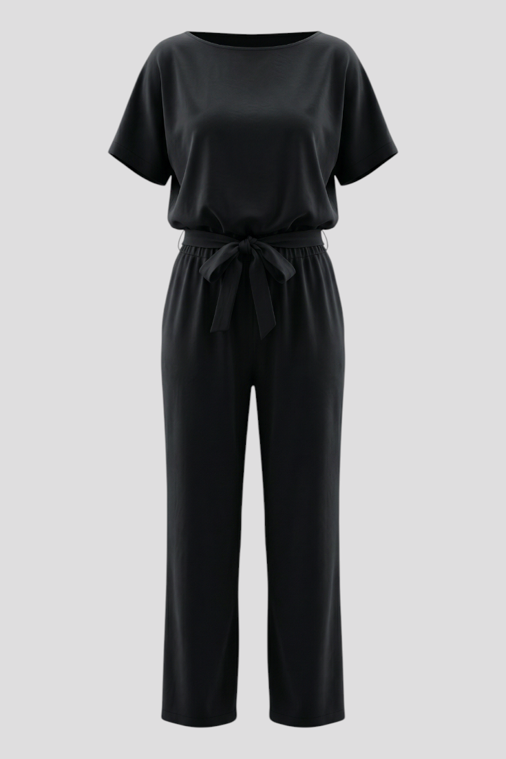 Eleganter Damen-Jumpsuit - Schwarz - Jumpsuit - Concept Fashionlab
