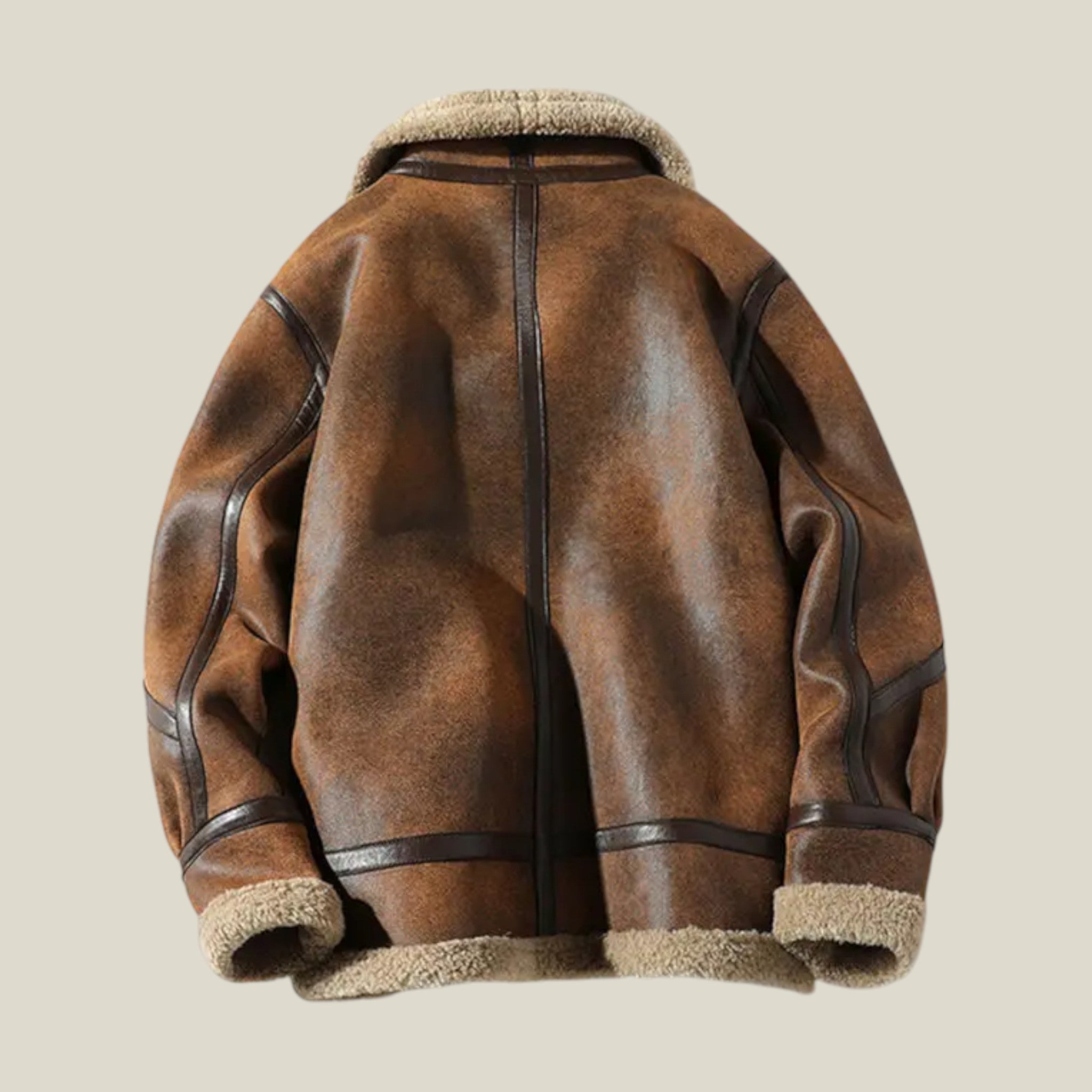 Braune Bomberjacke-Concept Fashion Lab