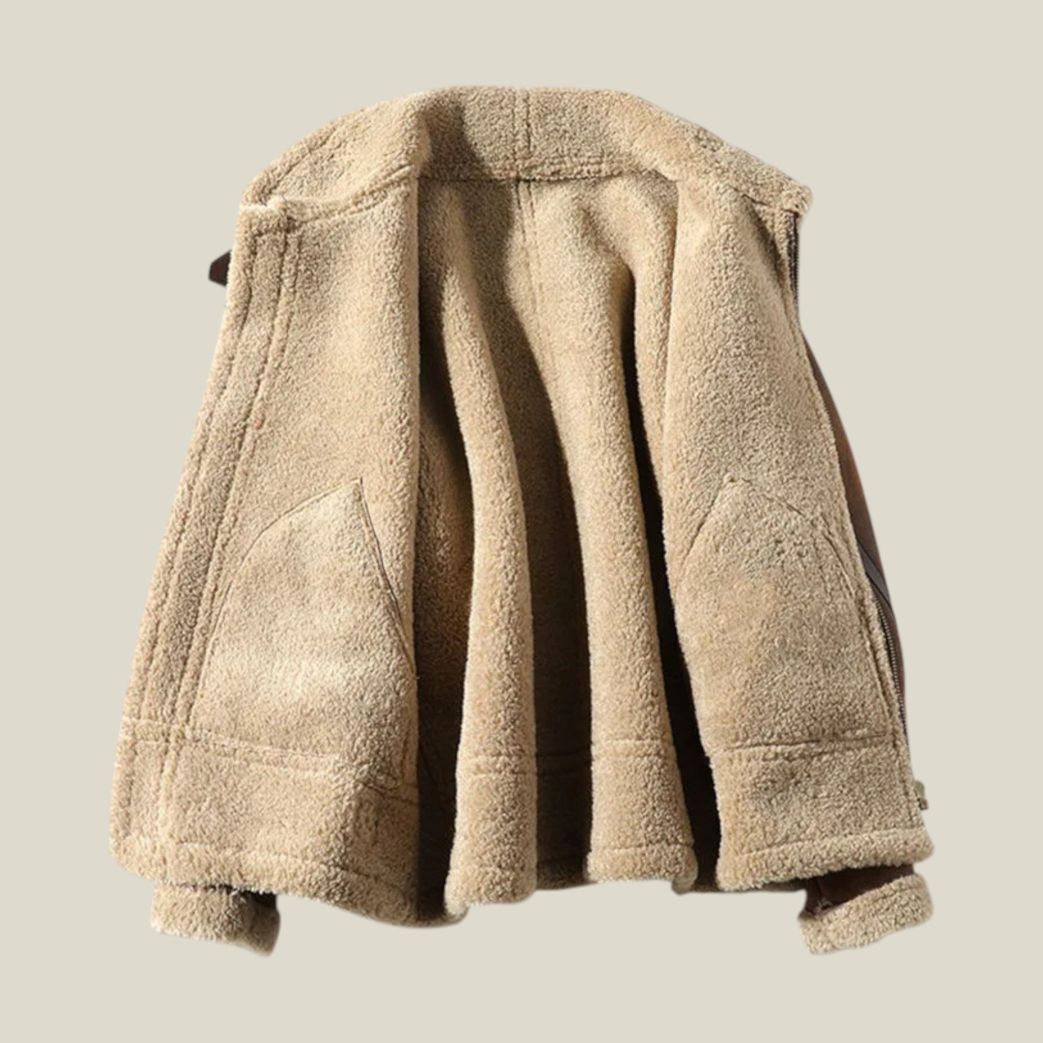 Braune Bomberjacke-Concept Fashion Lab