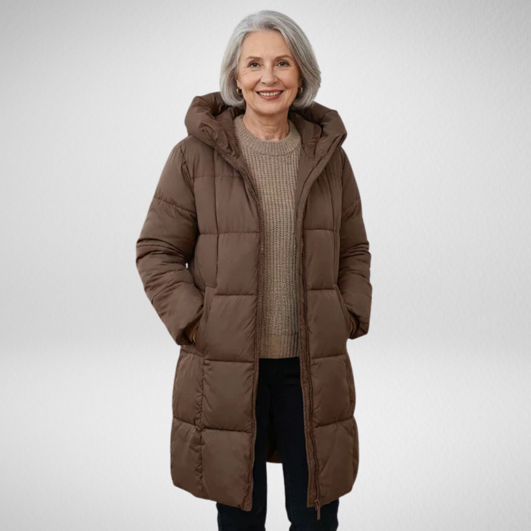 Karyl Kapuzen-Quiltjacke für den Winter – Gemütliche Wärme und Stil
