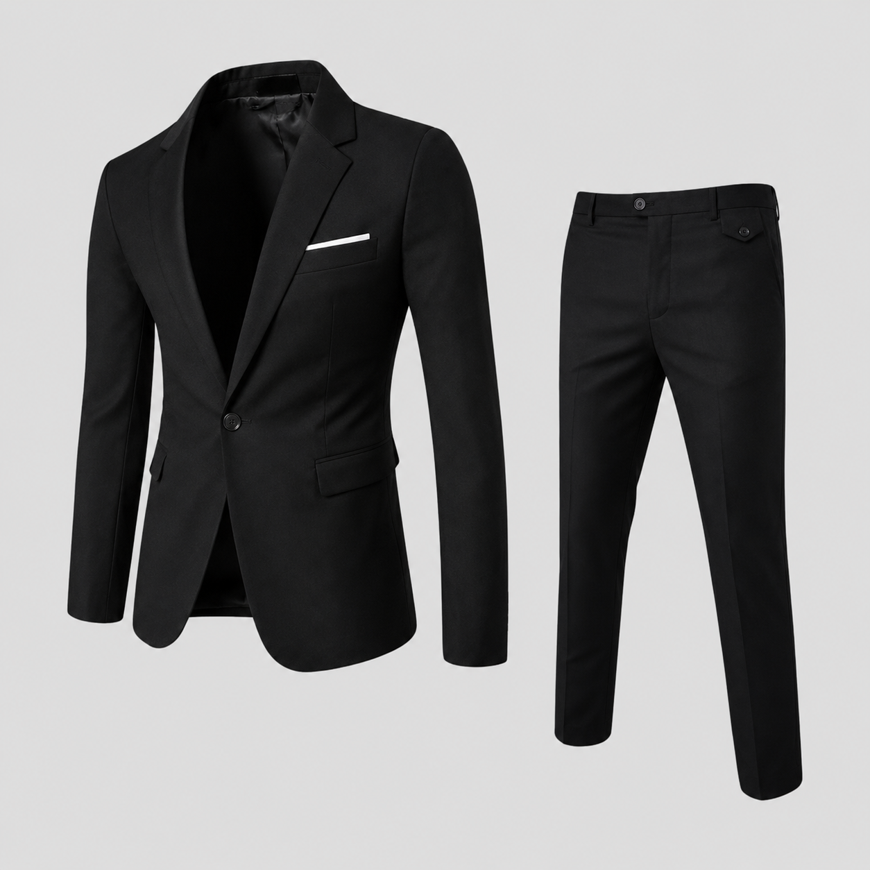 Eleganter Herren Slim-Fit Anzug für festliche Anlässe & Hochzeiten - - Pakken - Lunelle