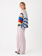 Camila | Damen-Winter-Strickpullover in Mehrfarben - - Sweater - Concept Fashionlab