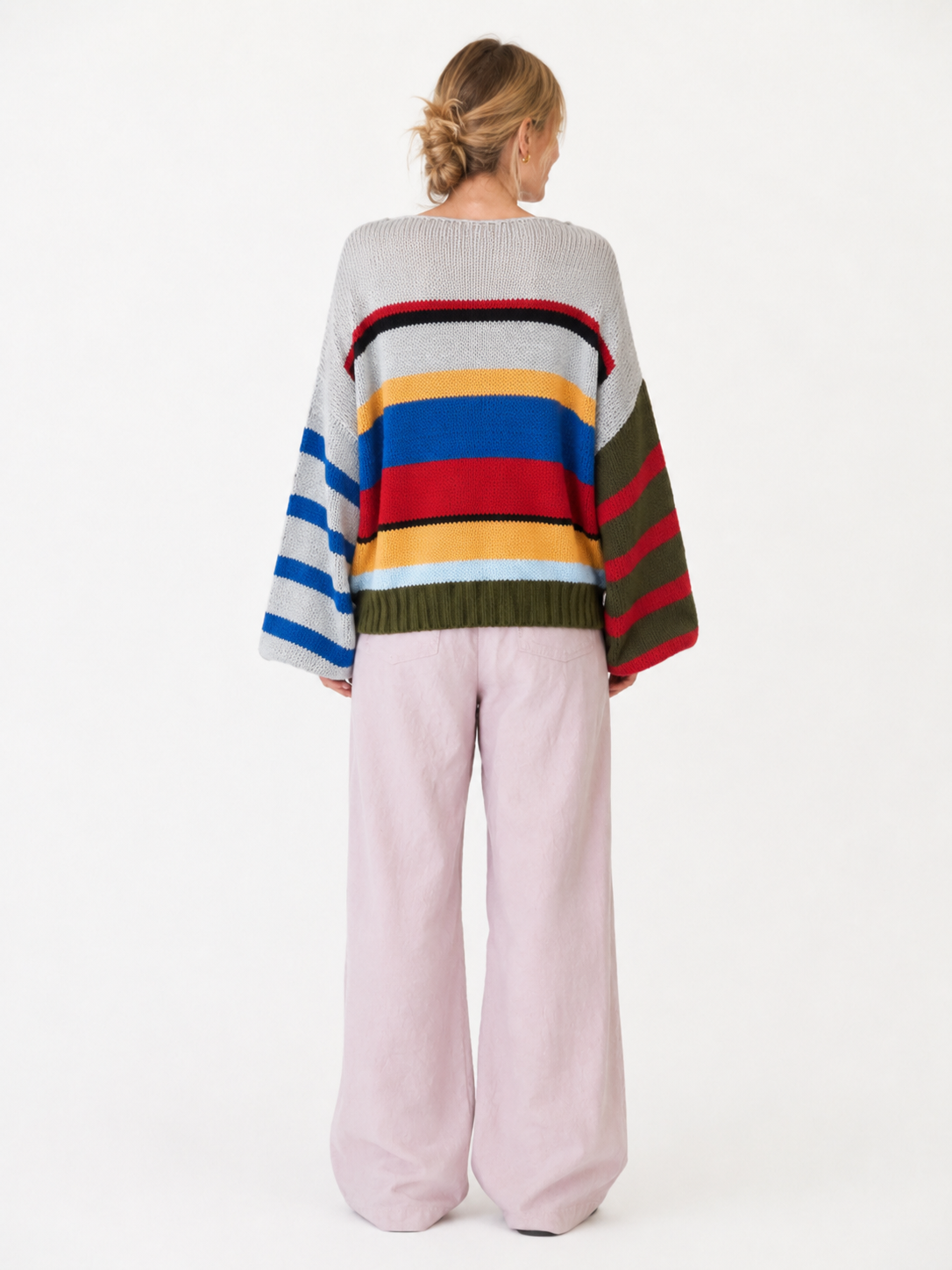 Camila | Damen-Winter-Strickpullover in Mehrfarben - - Sweater - Concept Fashionlab