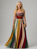 Lina & Emma™ | Müheloses trägerloses A-Linien-Kleid