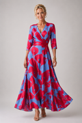 Lina & Emma™ | Bequemes Kleid für jeden Tag mit V-Ausschnitt