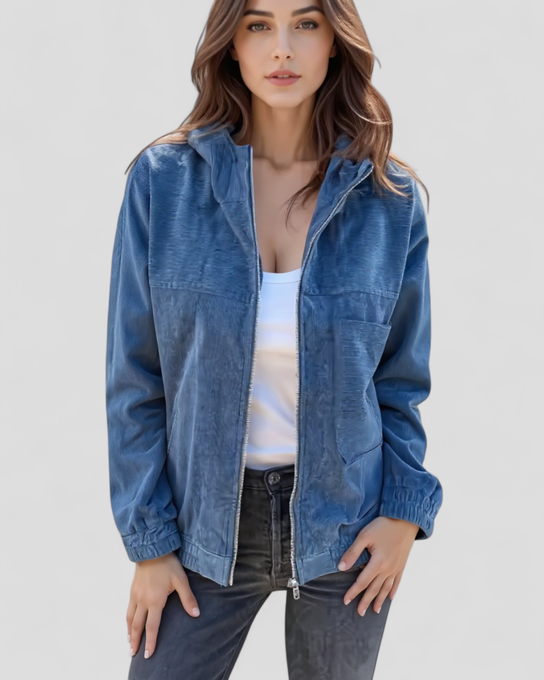 Damen Winterjacke mit Kapuze