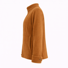 Damen Jacke mit Stehkragen, durchgehendem Reißverschluss und weichem Material