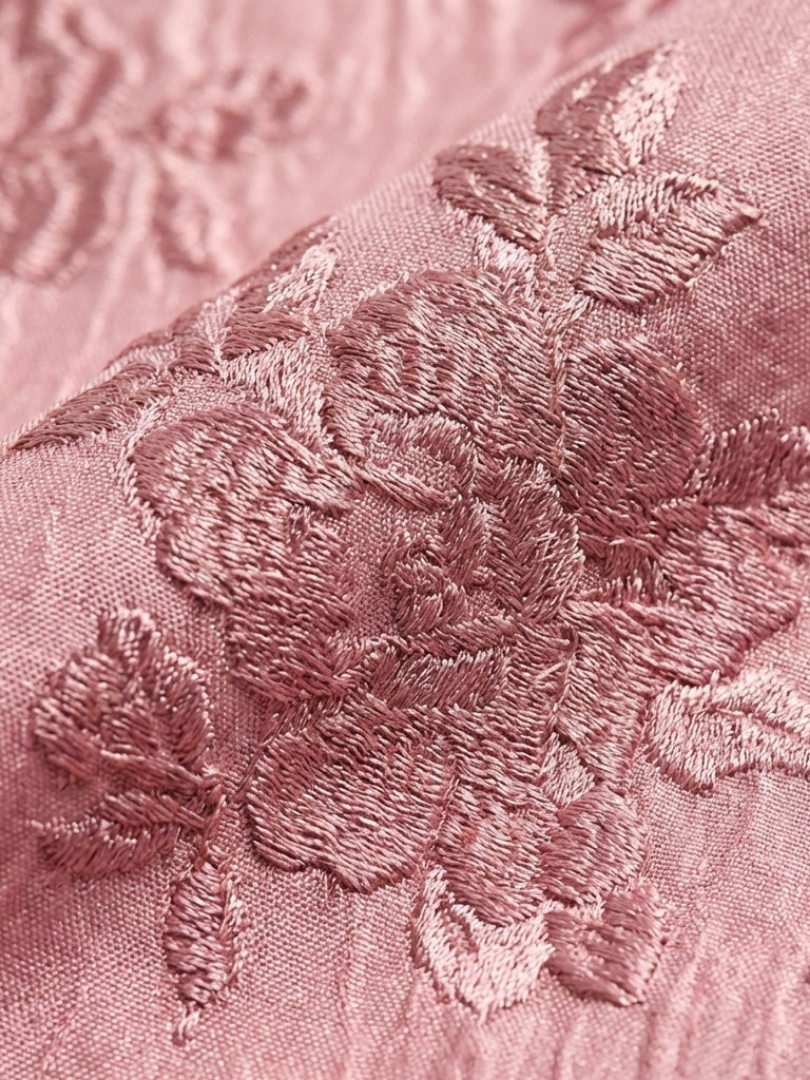 Geblümtes Maxikleid mit Gürtel - - - DUUWE