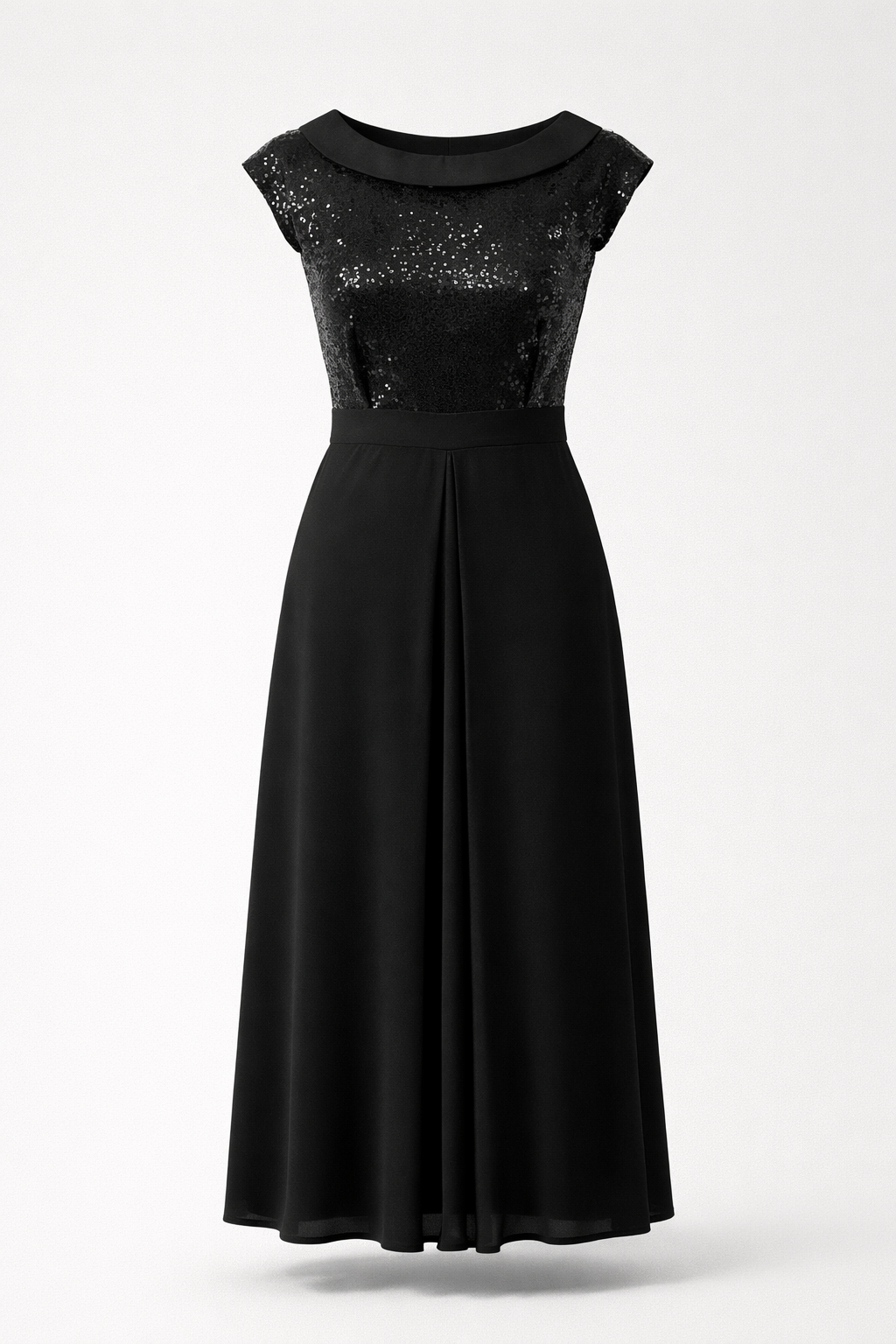 Texturiertes Tüll-Jumpsuit - luxuriöser, müheloser Glamour Damen - Schwarz - Jumpsuit - Concept Fashionlab