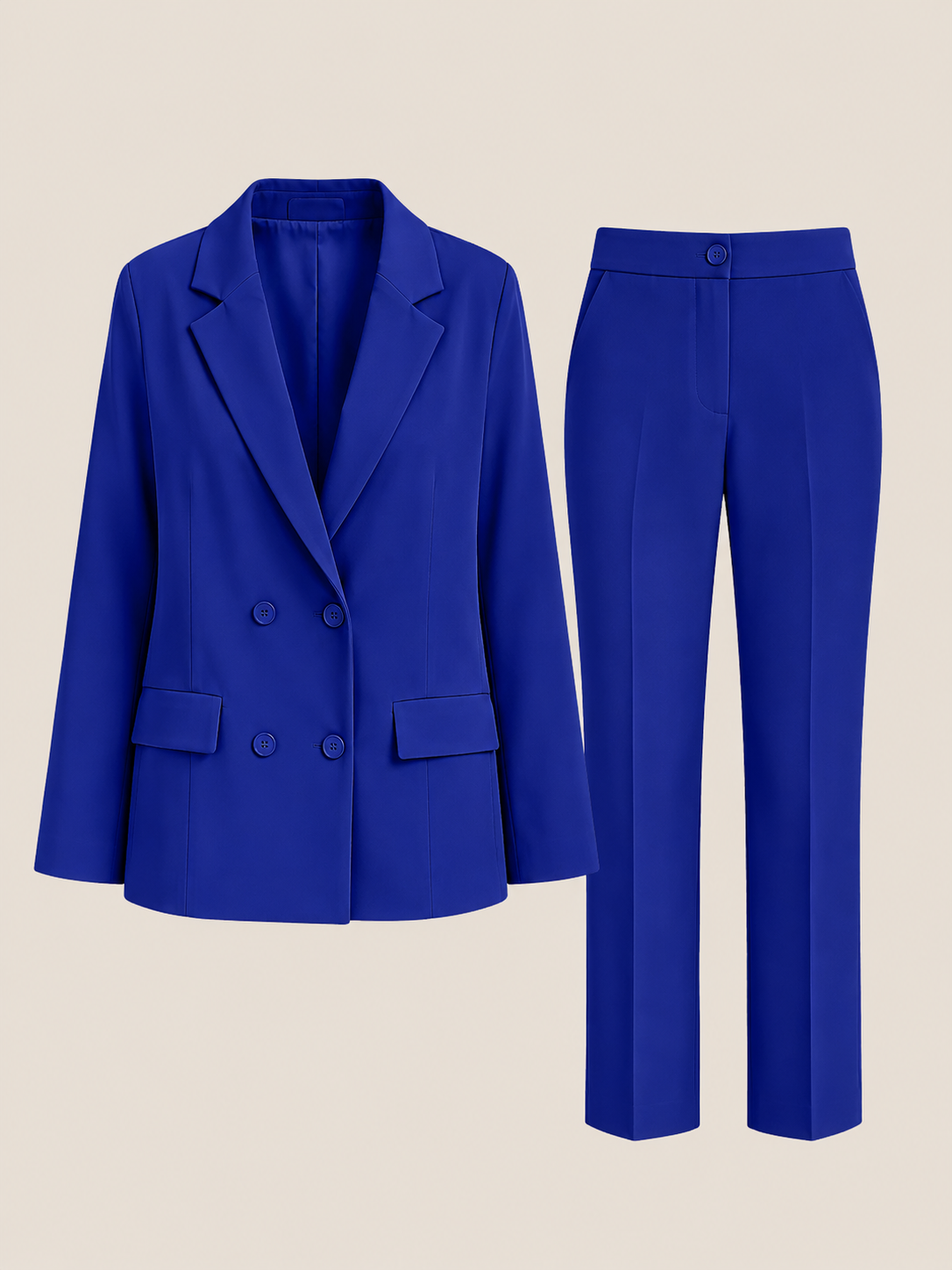 Eleganter Anzug: raffinierter Look - Blau - Suit - Concept Fashionlab