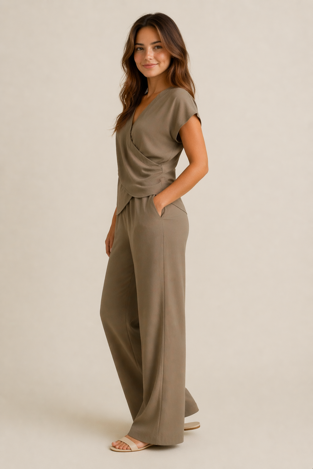 Elegantes zweiteiliges Set - - Two-Piece Set - Concept Fashionlab
