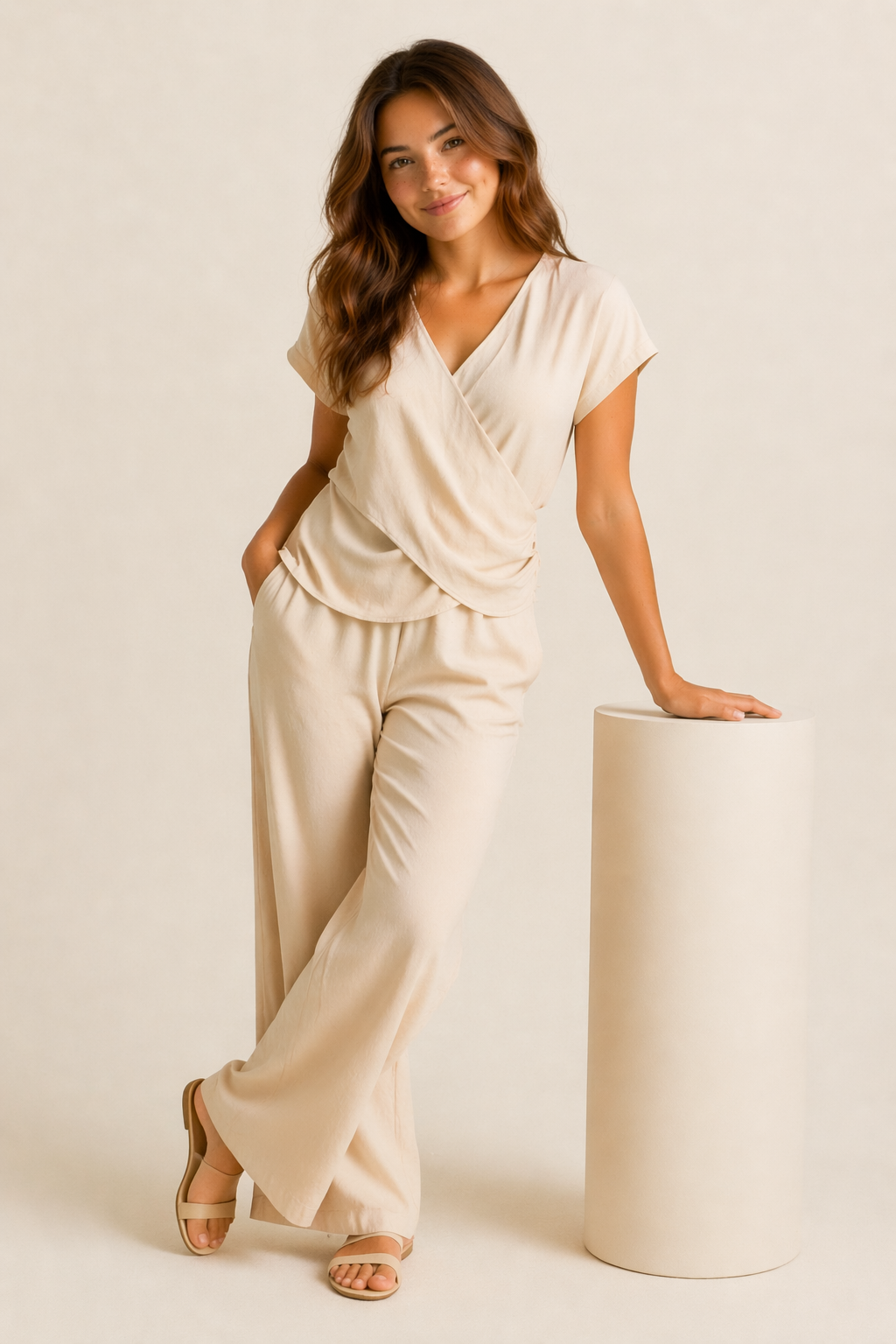 Elegantes zweiteiliges Set - - Two-Piece Set - Concept Fashionlab