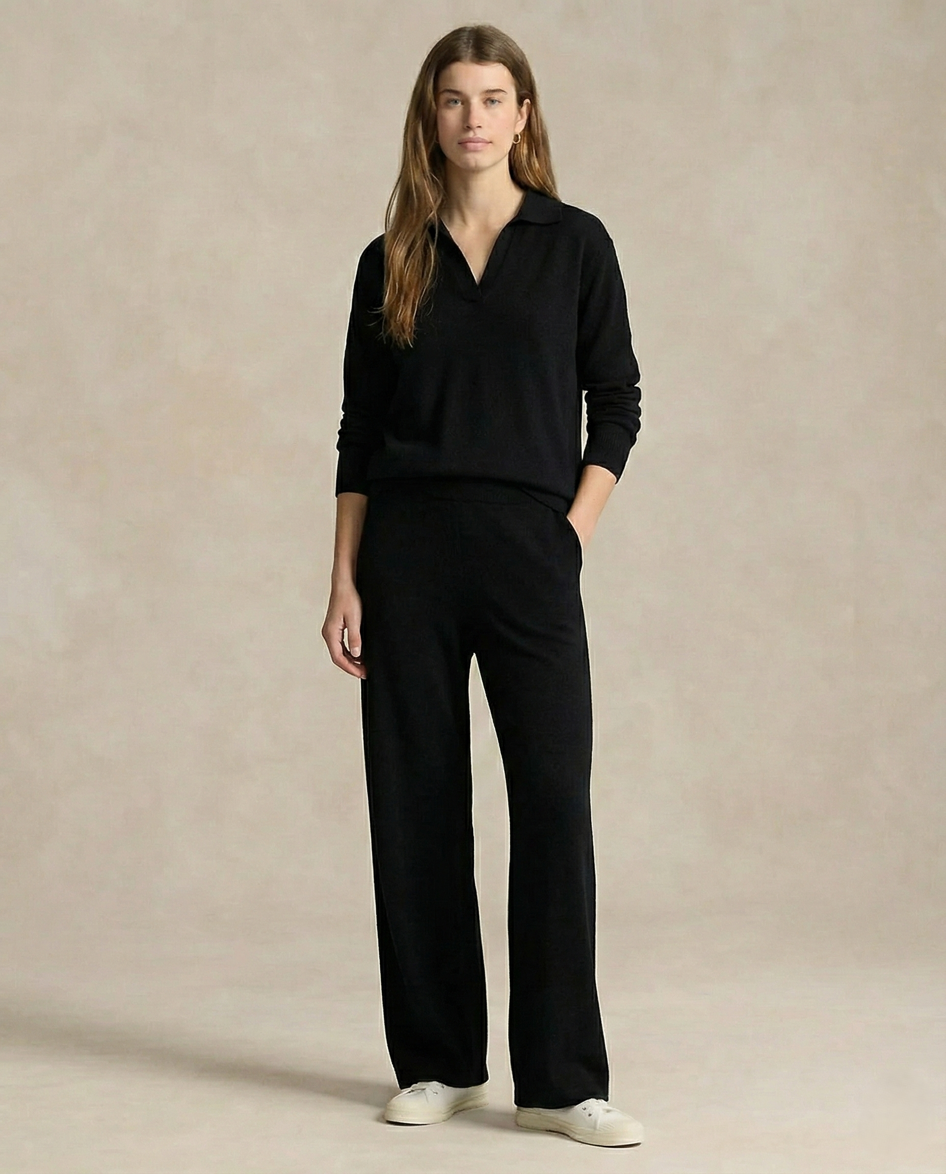 Polo-Strick-Set – müheloser Stil, ganztägiger Komfort - - Two-Piece Set - Concept Fashionlab